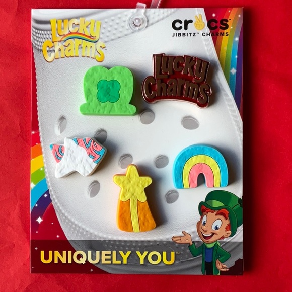 🍀🌈🍀 CROCS  LUCKY CHARMS X CROCS PACK 🍀🌈🍀 NWT 🍀🌈🍀 - Picture 9 of 16